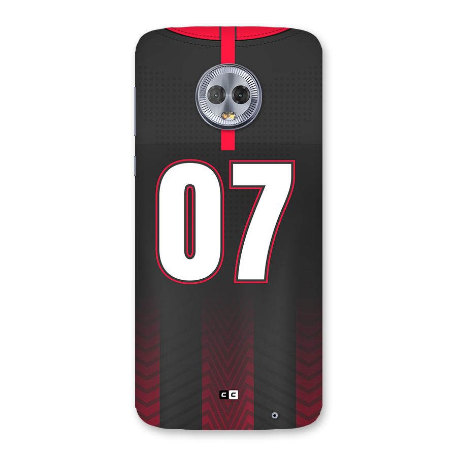 Jersy No 7 Back Case for Moto G6 Plus