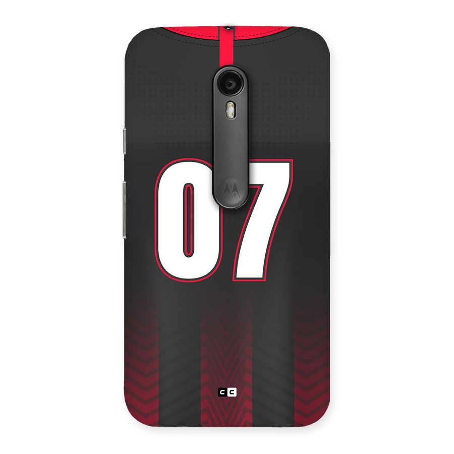 Jersy No 7 Back Case for Moto G Turbo