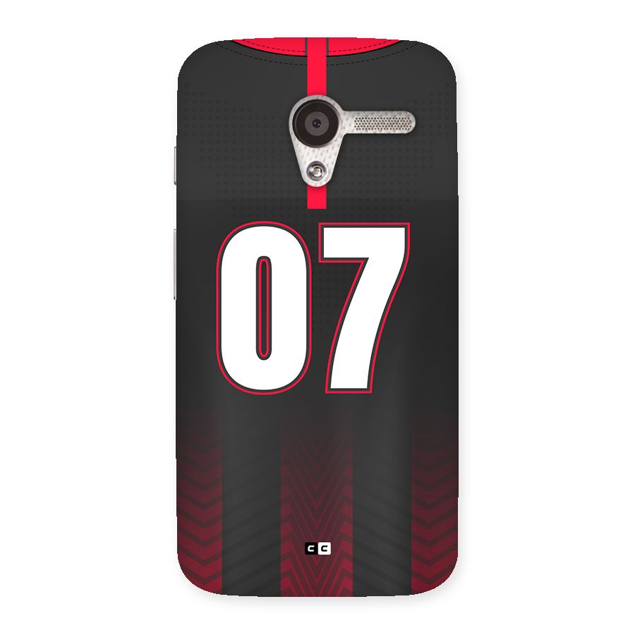 Jersy No 7 Back Case for Moto X