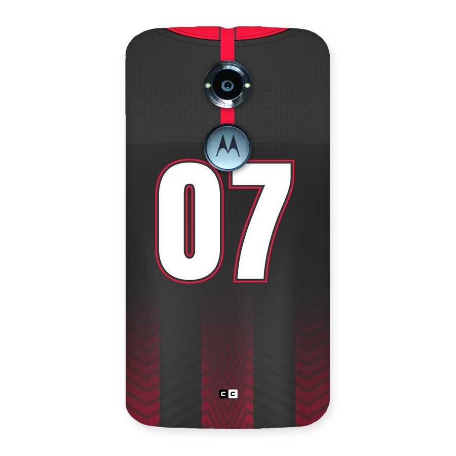 Jersy No 7 Back Case for Moto X2