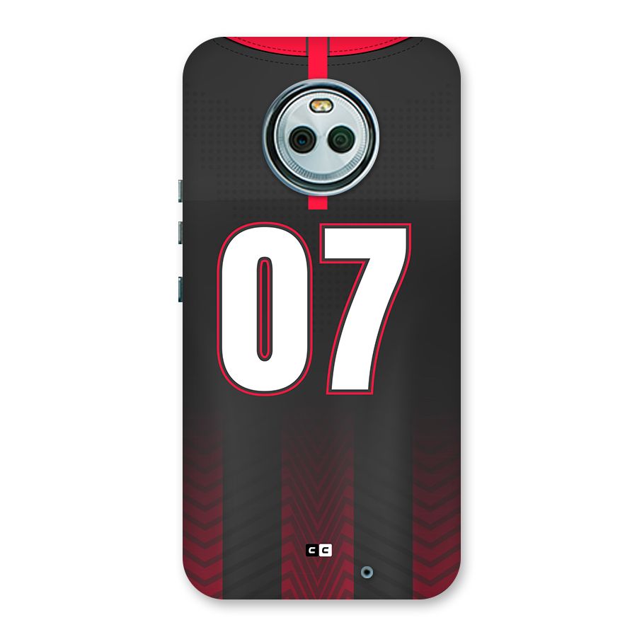 Jersy No 7 Back Case for Moto X4