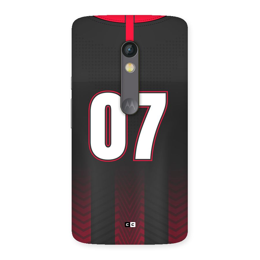 Jersy No 7 Back Case for Moto X Play