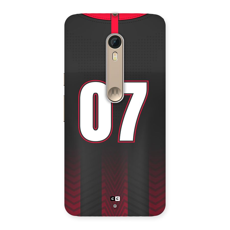 Jersy No 7 Back Case for Moto X Style