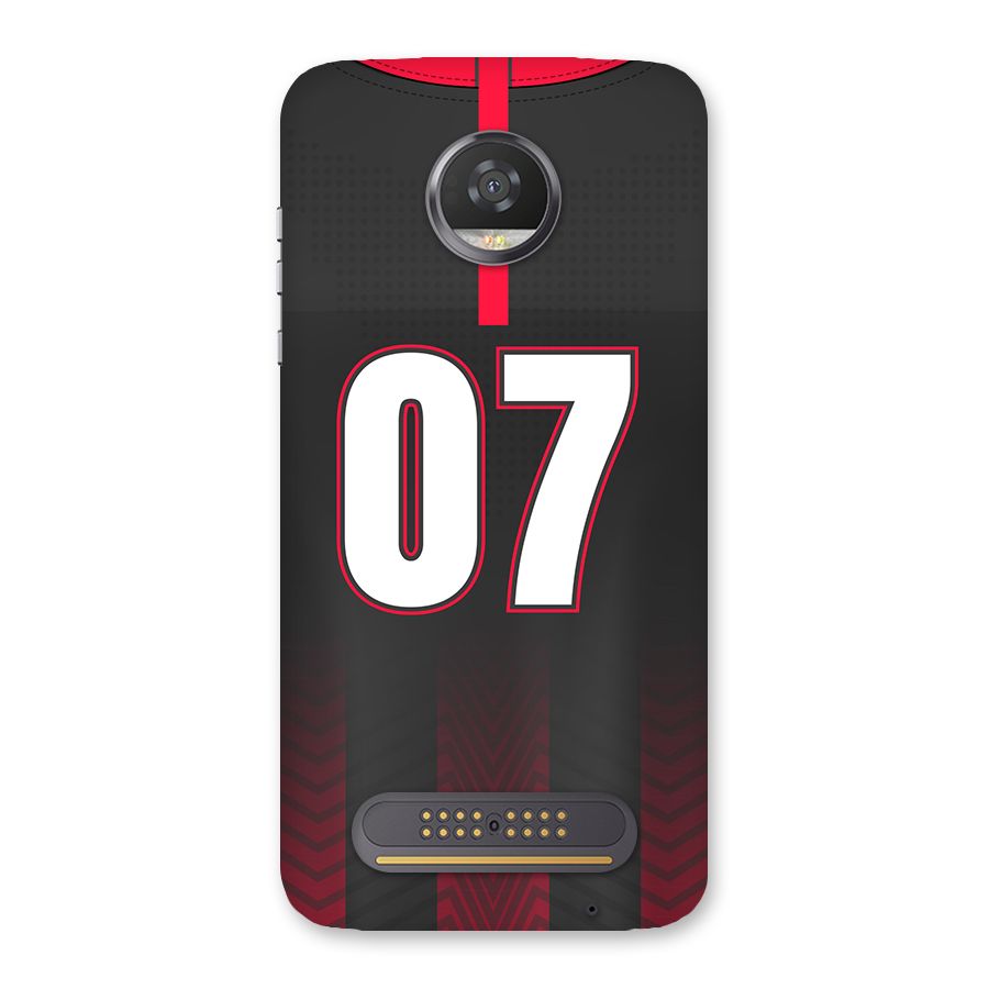 Jersy No 7 Back Case for Moto Z2 Play