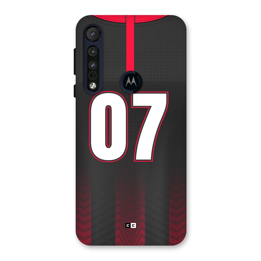 Jersy No 7 Back Case for Motorola One Macro
