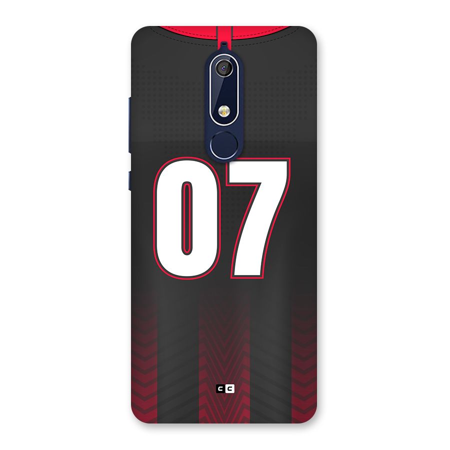 Jersy No 7 Back Case for Nokia 5.1
