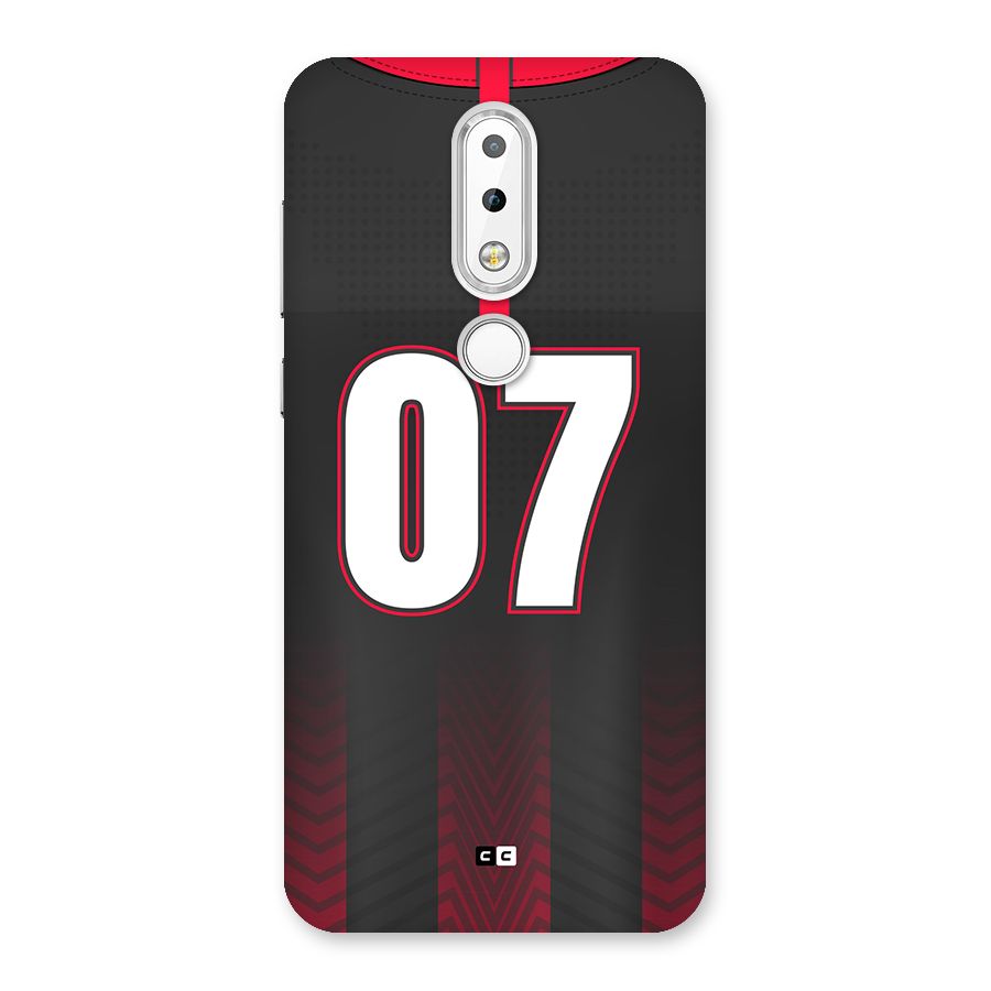 Jersy No 7 Back Case for Nokia 6.1 Plus