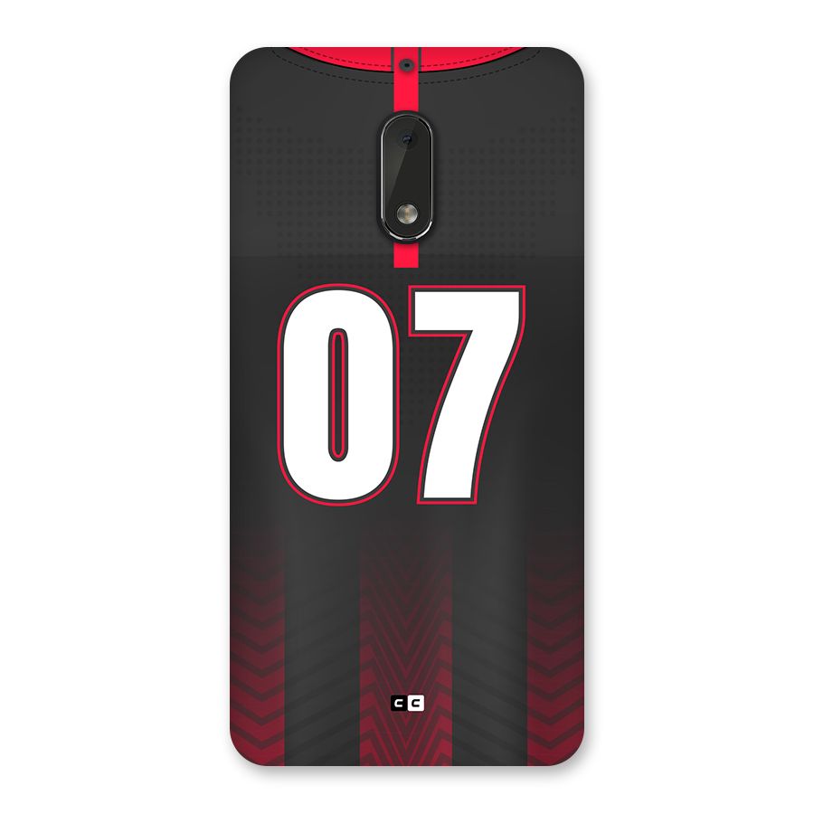 Jersy No 7 Back Case for Nokia 6
