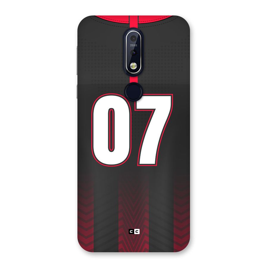 Jersy No 7 Back Case for Nokia 7.1