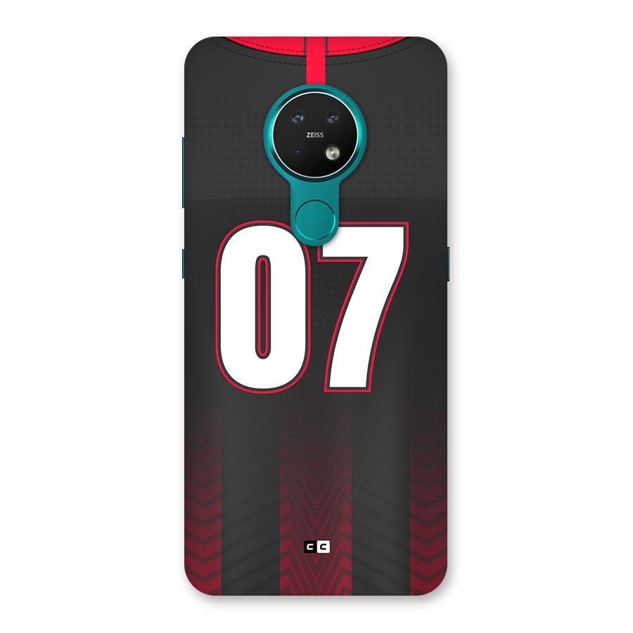 Jersy No 7 Back Case for Nokia 7.2