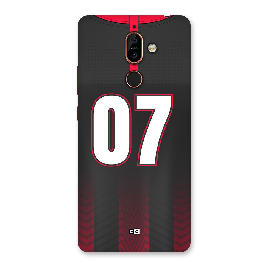 Jersy No 7 Back Case for Nokia 7 Plus
