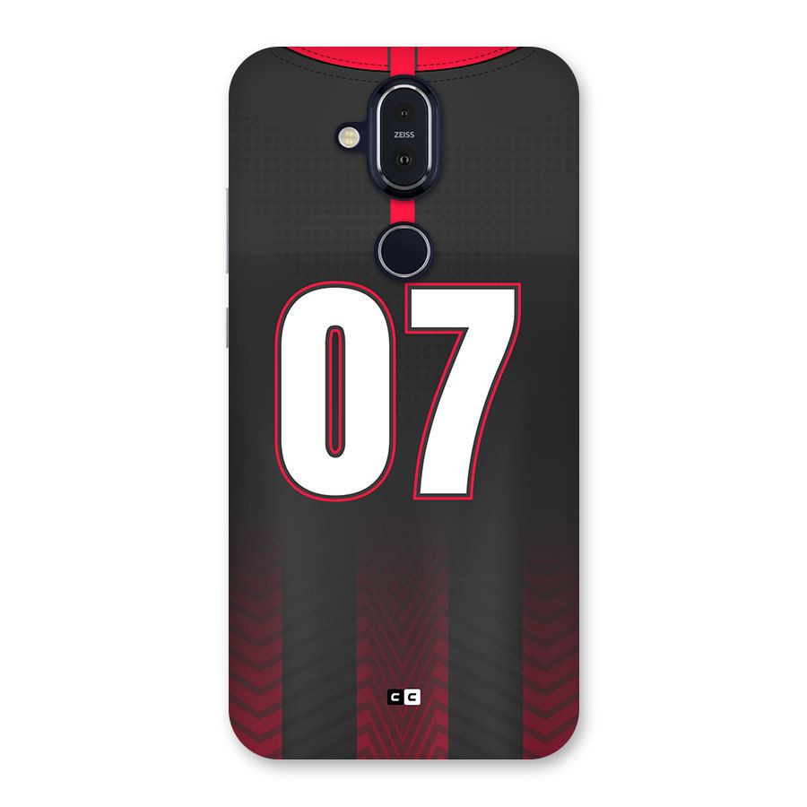 Jersy No 7 Back Case for Nokia 8.1