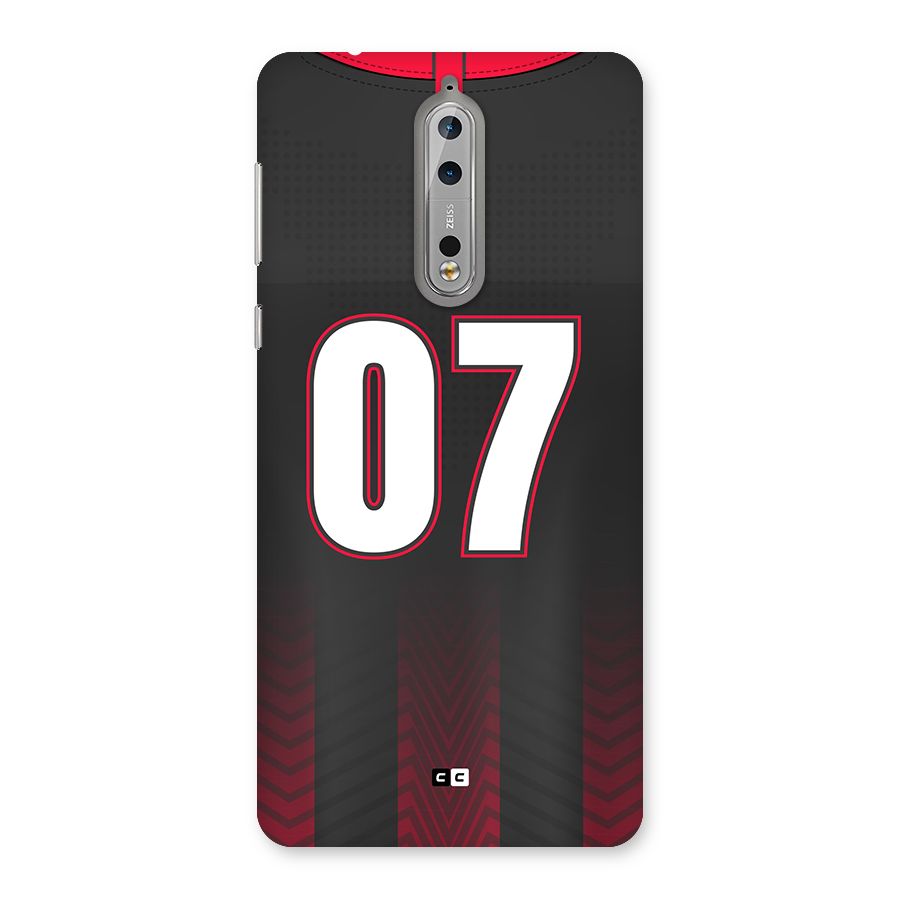 Jersy No 7 Back Case for Nokia 8