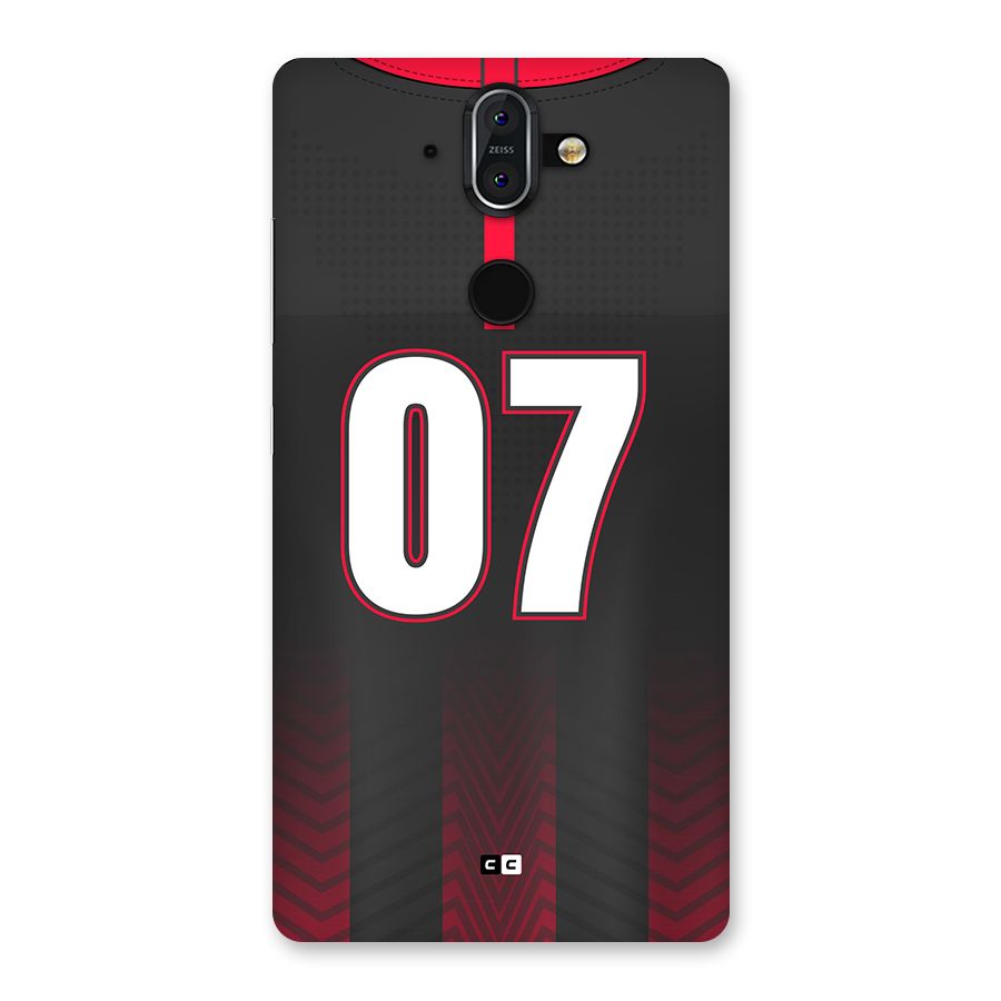 Jersy No 7 Back Case for Nokia 8 Sirocco