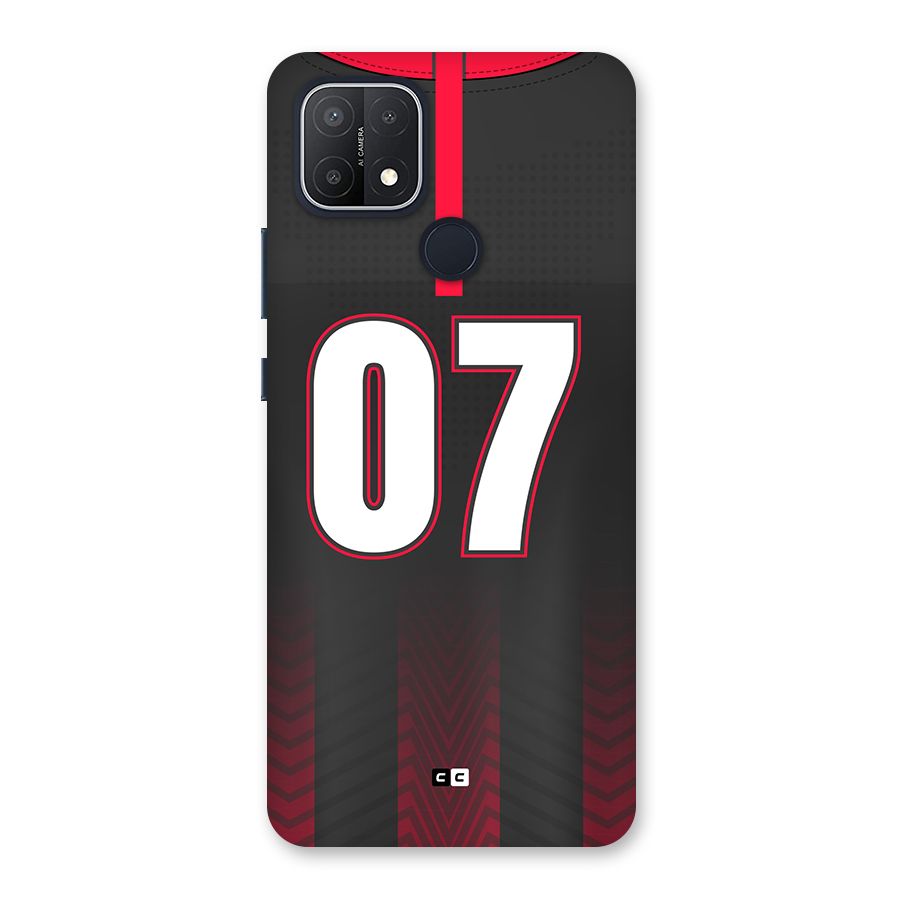 Jersy No 7 Back Case for Oppo A15