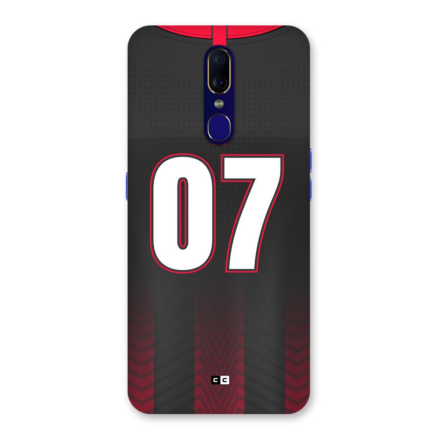 Jersy No 7 Back Case for Oppo A9