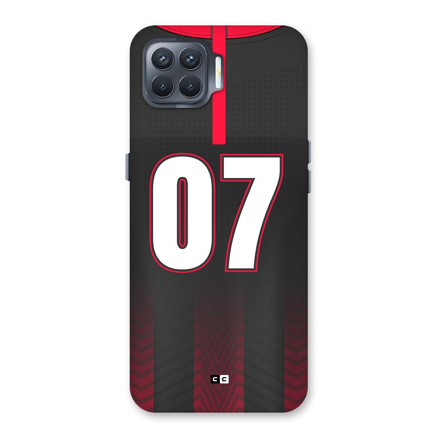 Jersy No 7 Back Case for Oppo F17 Pro