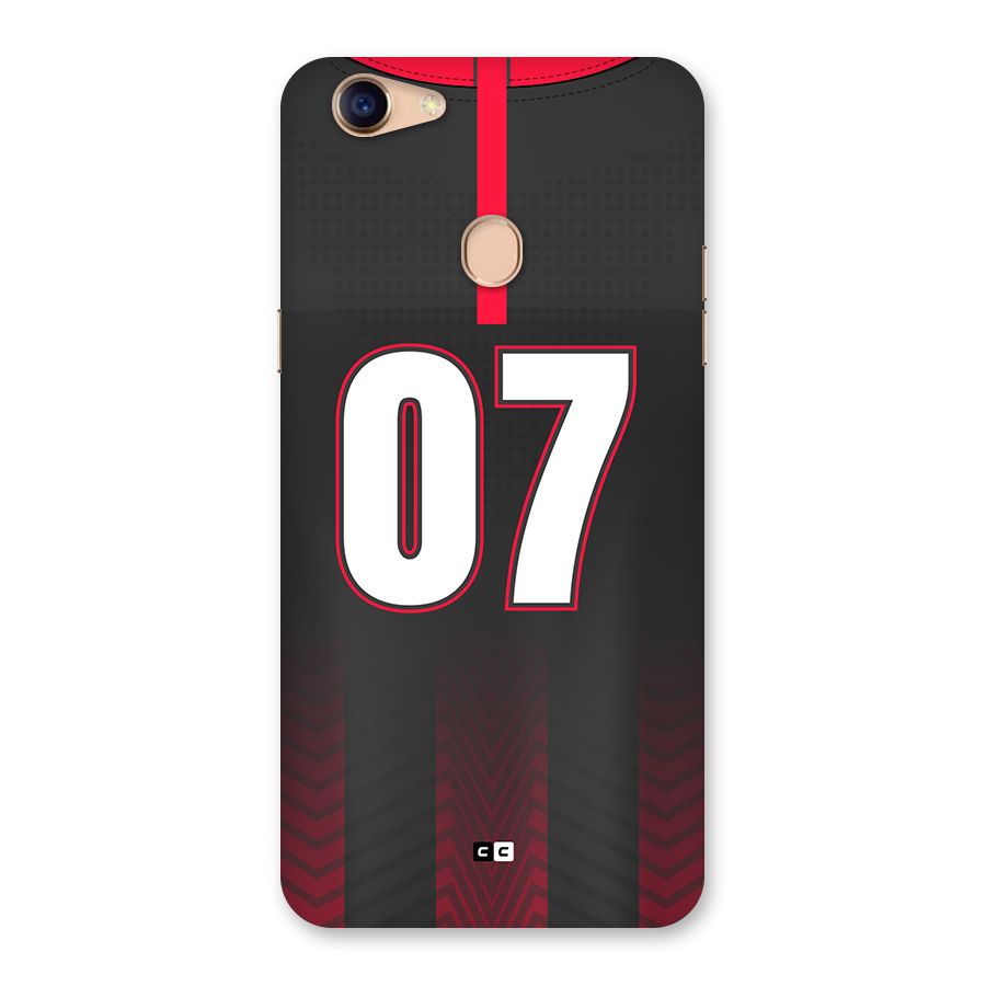 Jersy No 7 Back Case for Oppo F5