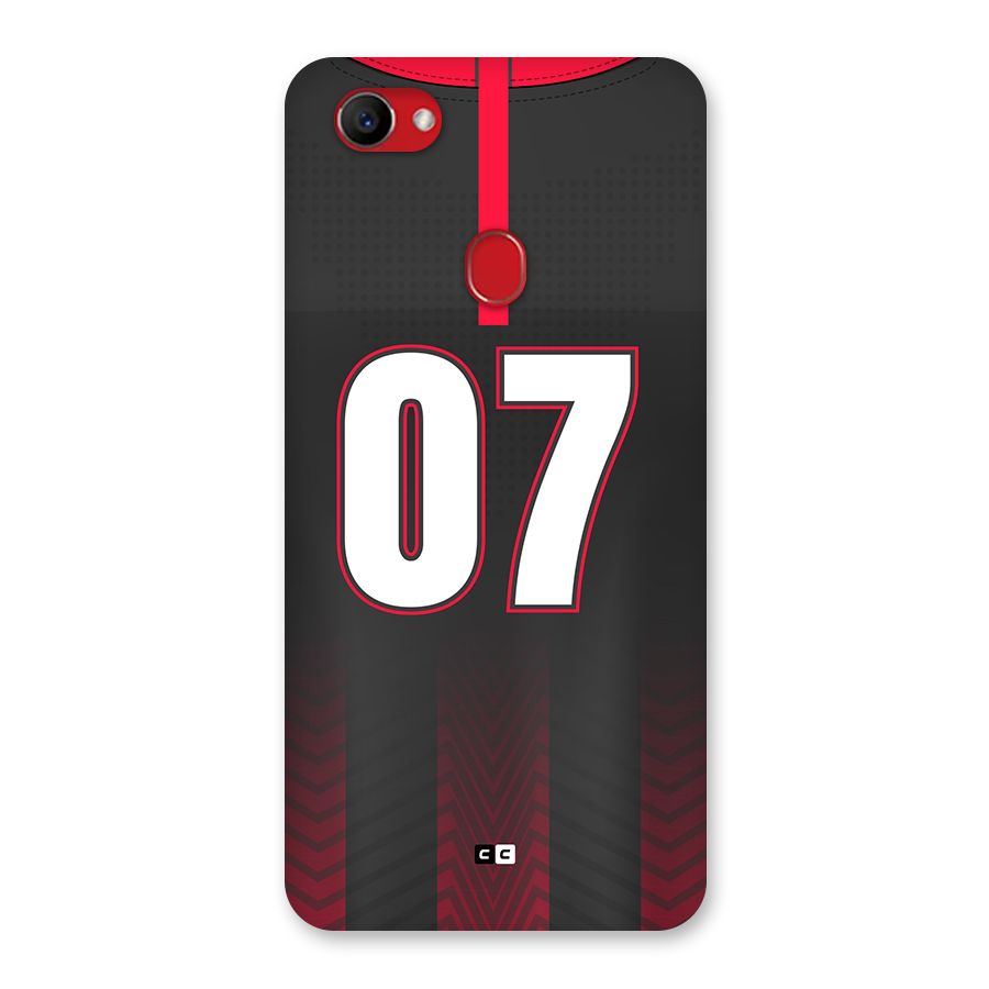 Jersy No 7 Back Case for Oppo F7
