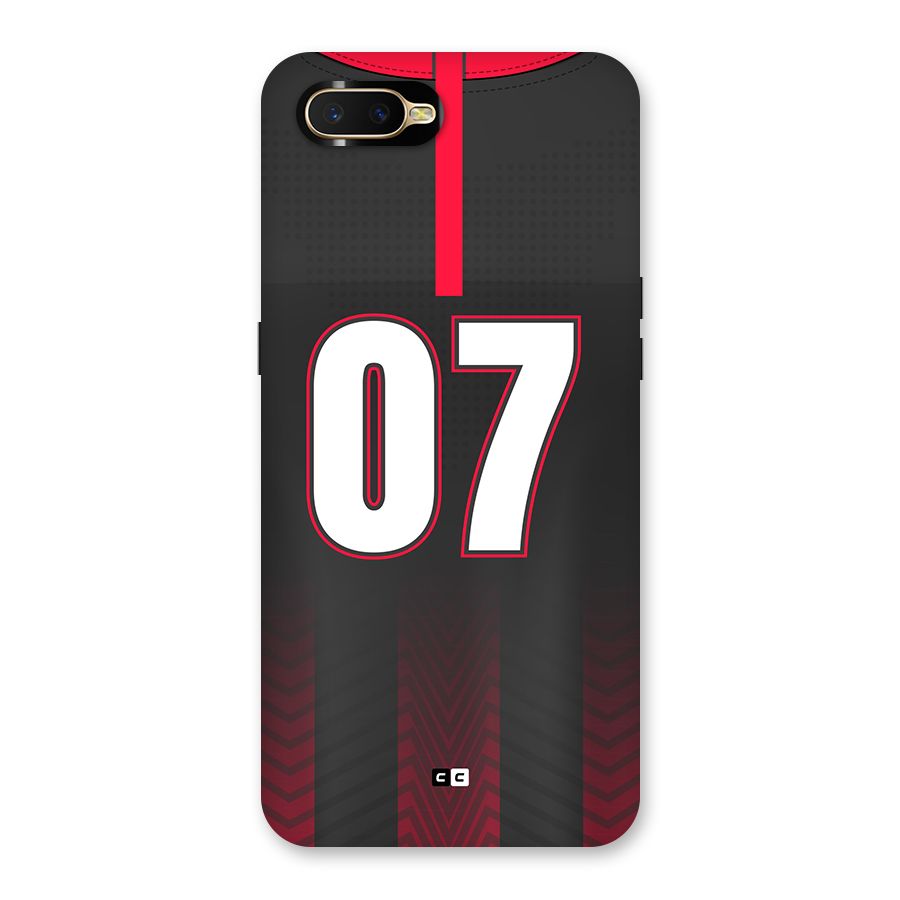 Jersy No 7 Back Case for Oppo K1