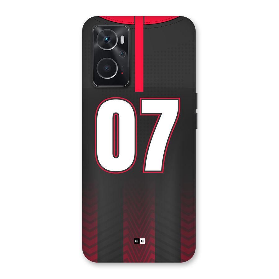 Jersy No 7 Back Case for Oppo K10 4G