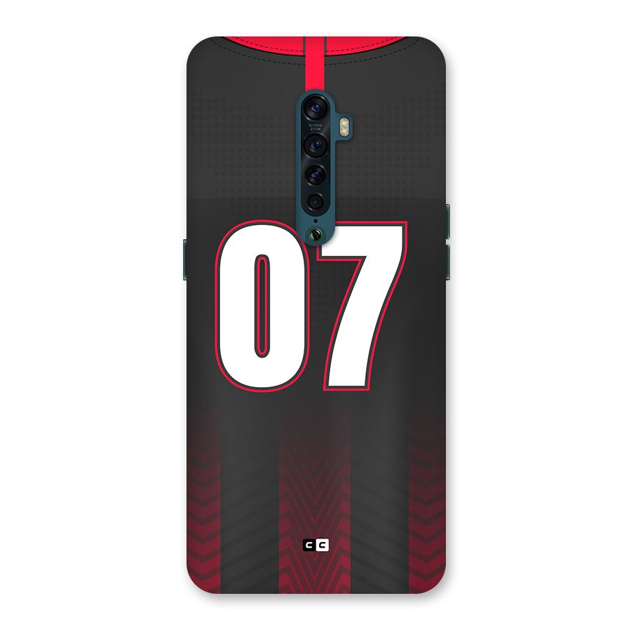 Jersy No 7 Back Case for Oppo Reno2