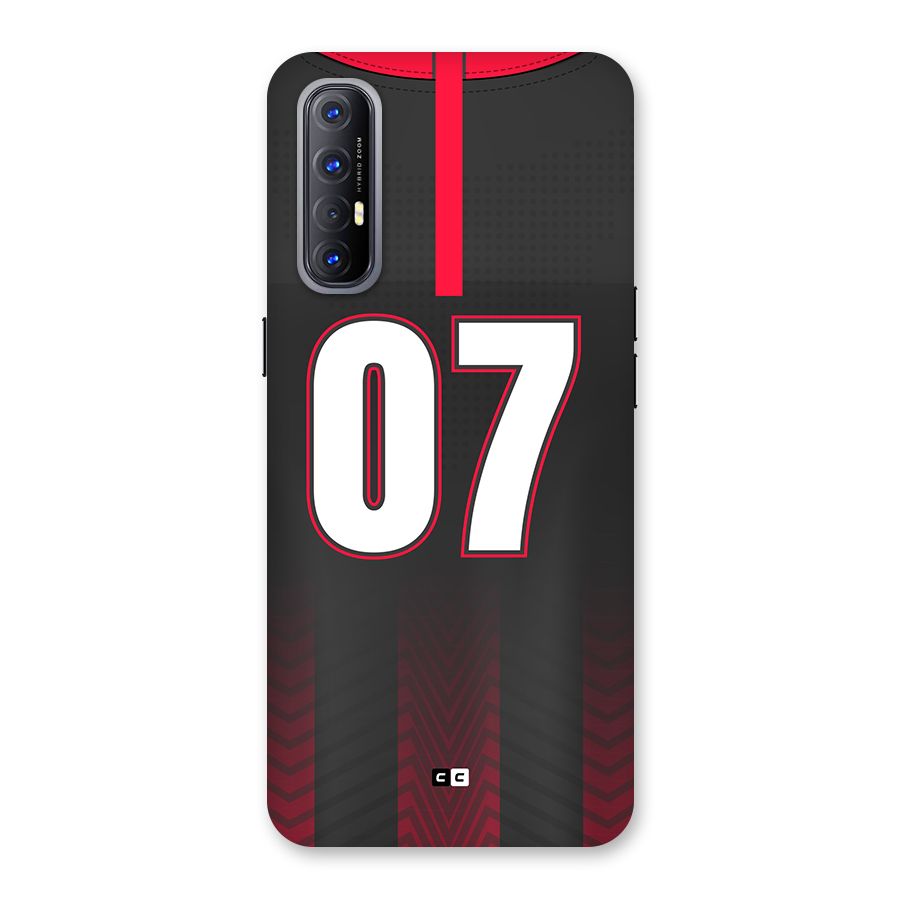 Jersy No 7 Back Case for Oppo Reno3 Pro