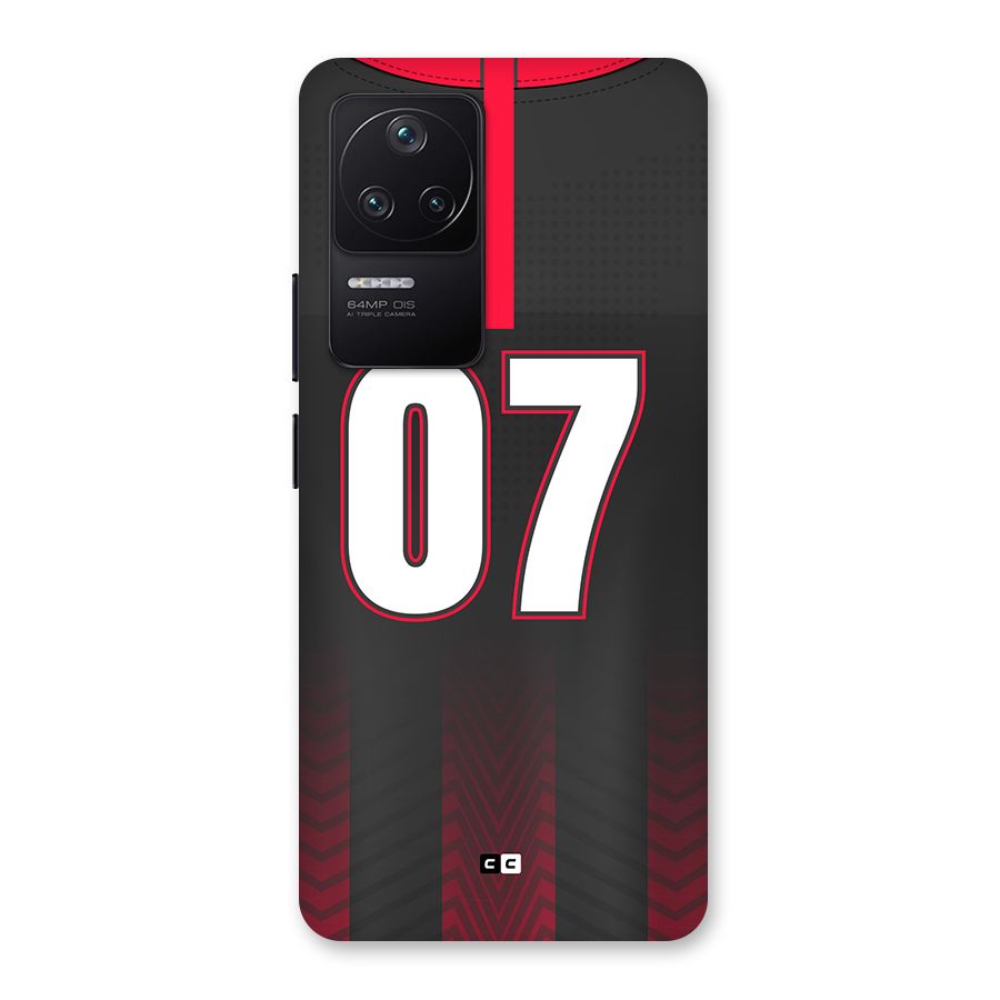 Jersy No 7 Back Case for Poco F4 5G