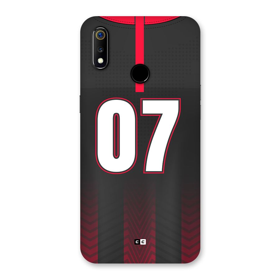 Jersy No 7 Back Case for Realme 3