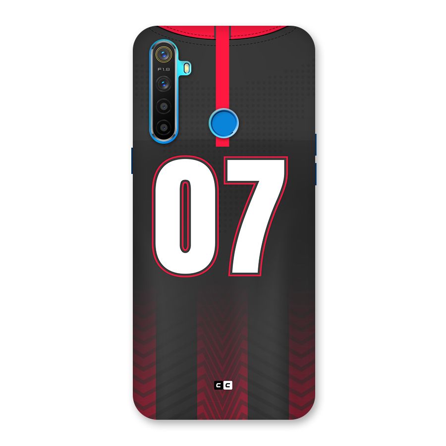 Jersy No 7 Back Case for Realme 5