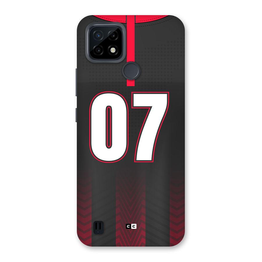Jersy No 7 Back Case for Realme C21