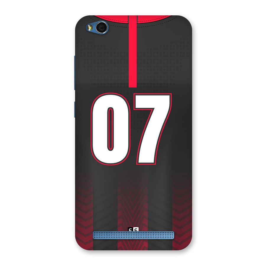 Jersy No 7 Back Case for Redmi 5A