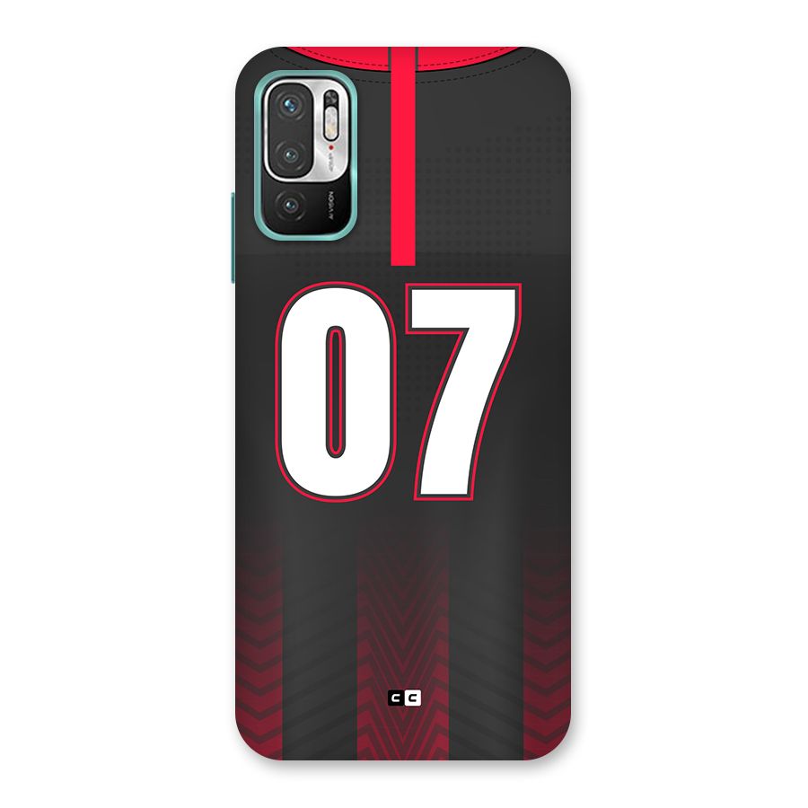 Jersy No 7 Back Case for Redmi Note 10T 5G