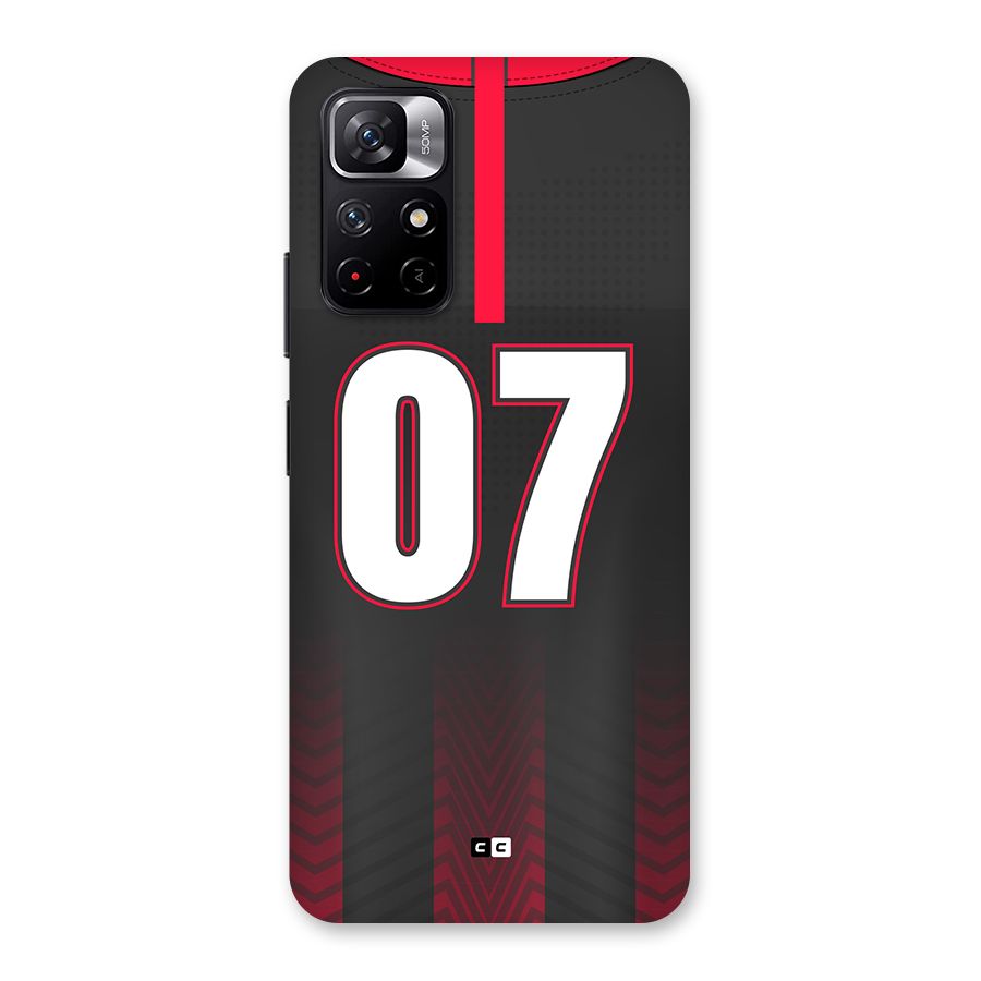 Jersy No 7 Back Case for Redmi Note 11T 5G