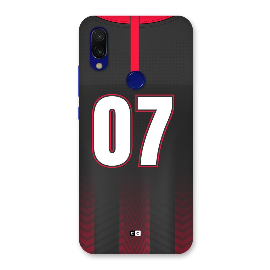 Jersy No 7 Back Case for Redmi Y3