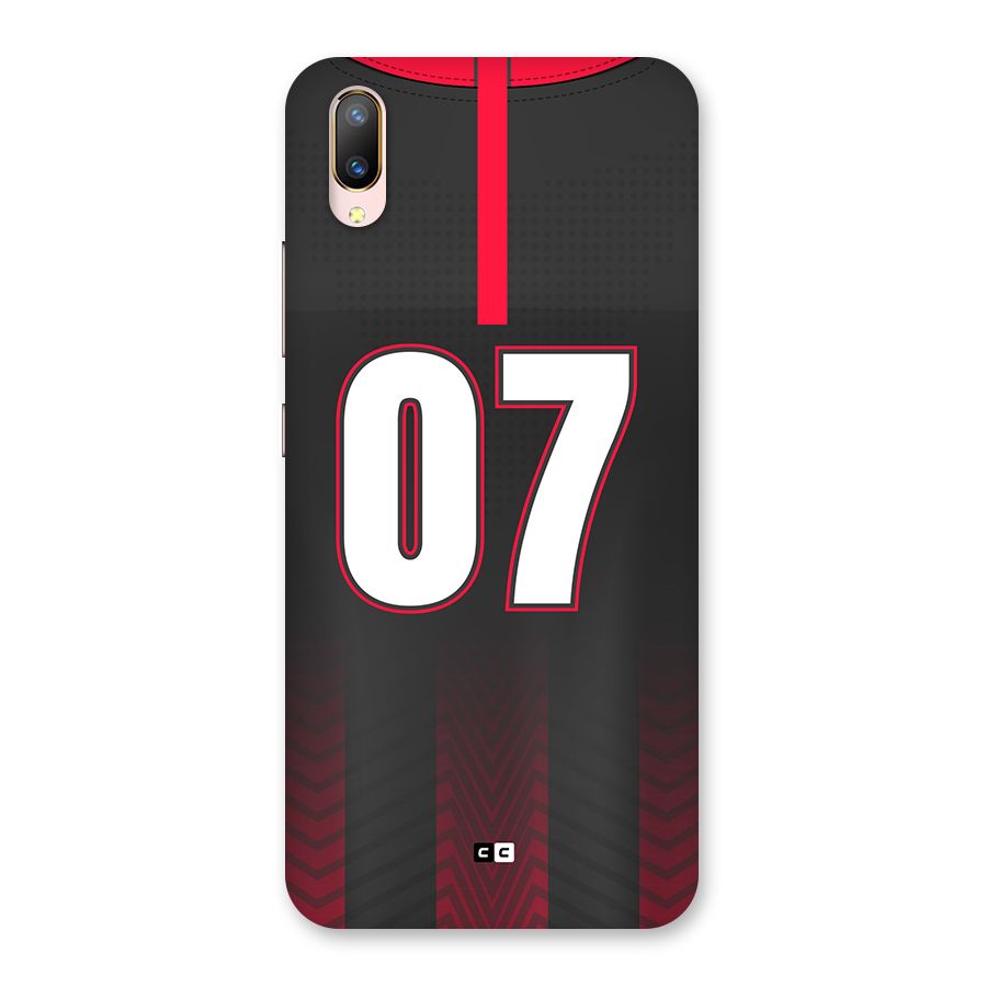Jersy No 7 Back Case for Vivo V11 Pro