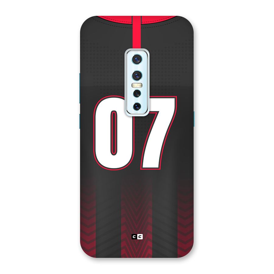 Jersy No 7 Back Case for Vivo V17 Pro