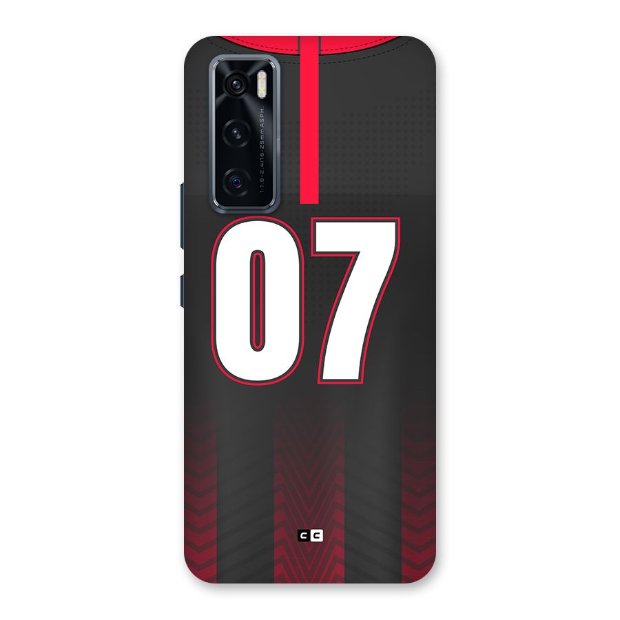 Jersy No 7 Back Case for Vivo V20 SE