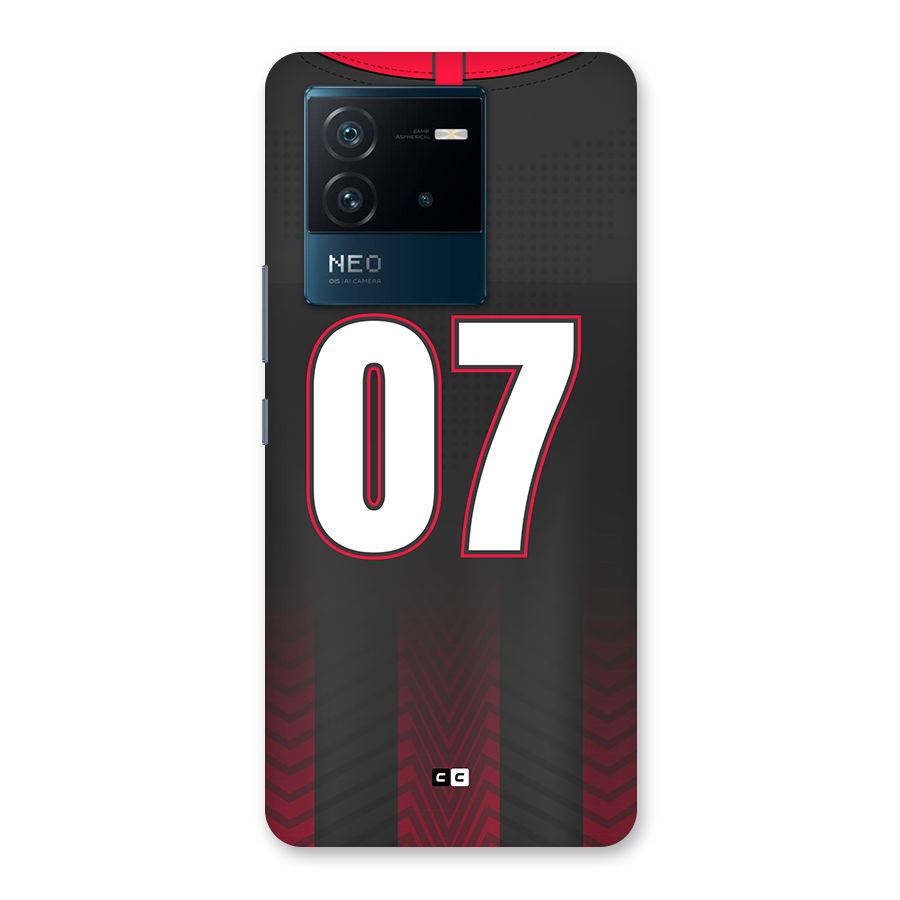 Jersy No 7 Back Case for Vivo iQOO Neo 6 5G