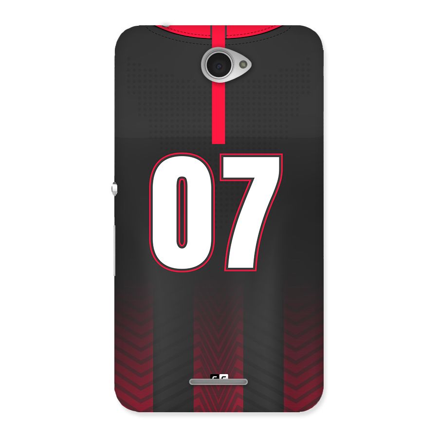 Jersy No 7 Back Case for Xperia E4
