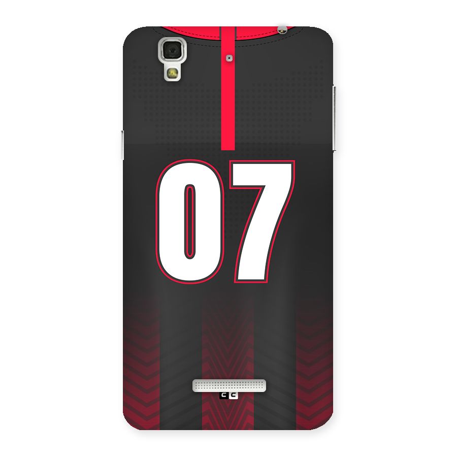 Jersy No 7 Back Case for Yureka