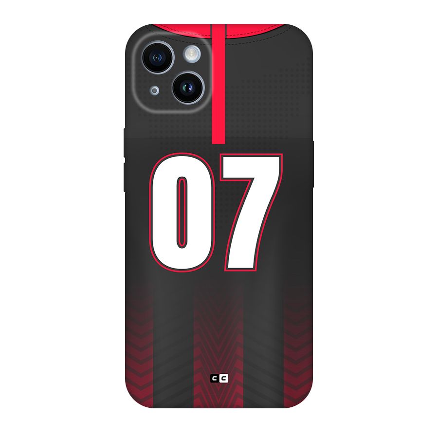 Jersy No 7 Back Case for iPhone 14