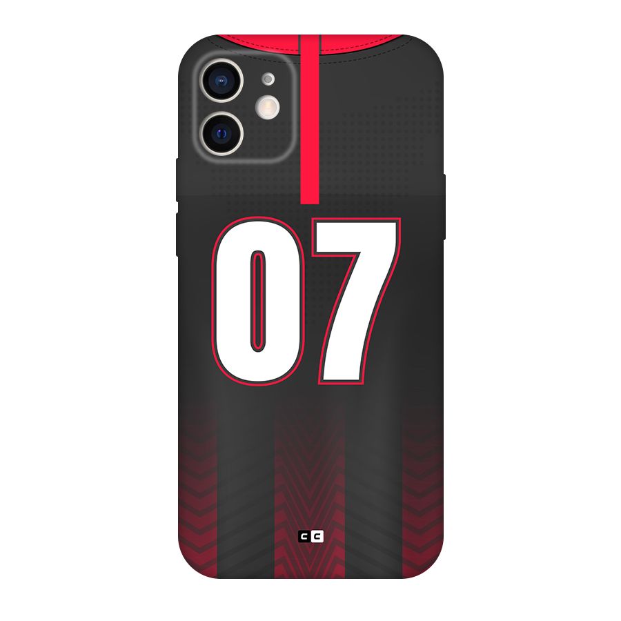 Jersy No 7 Back Case for iPhone 12