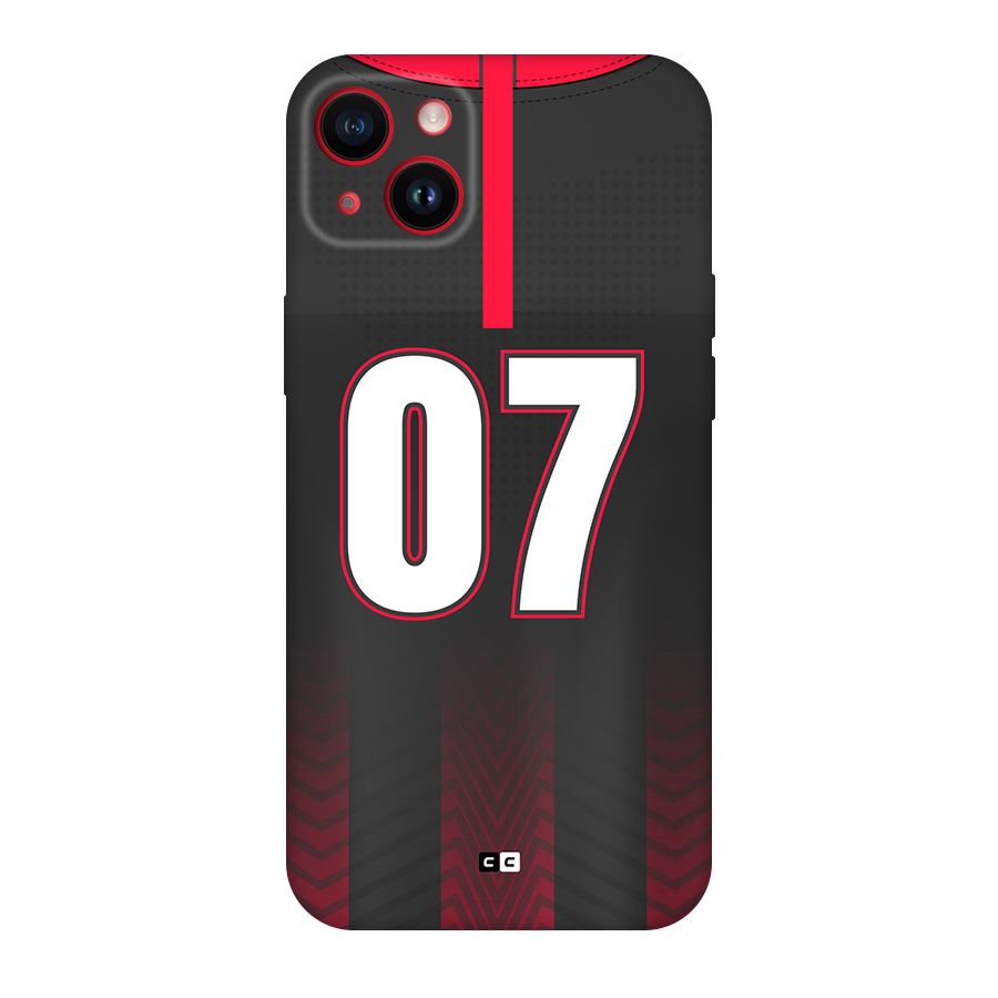 Jersy No 7 Back Case for iPhone 14 Plus