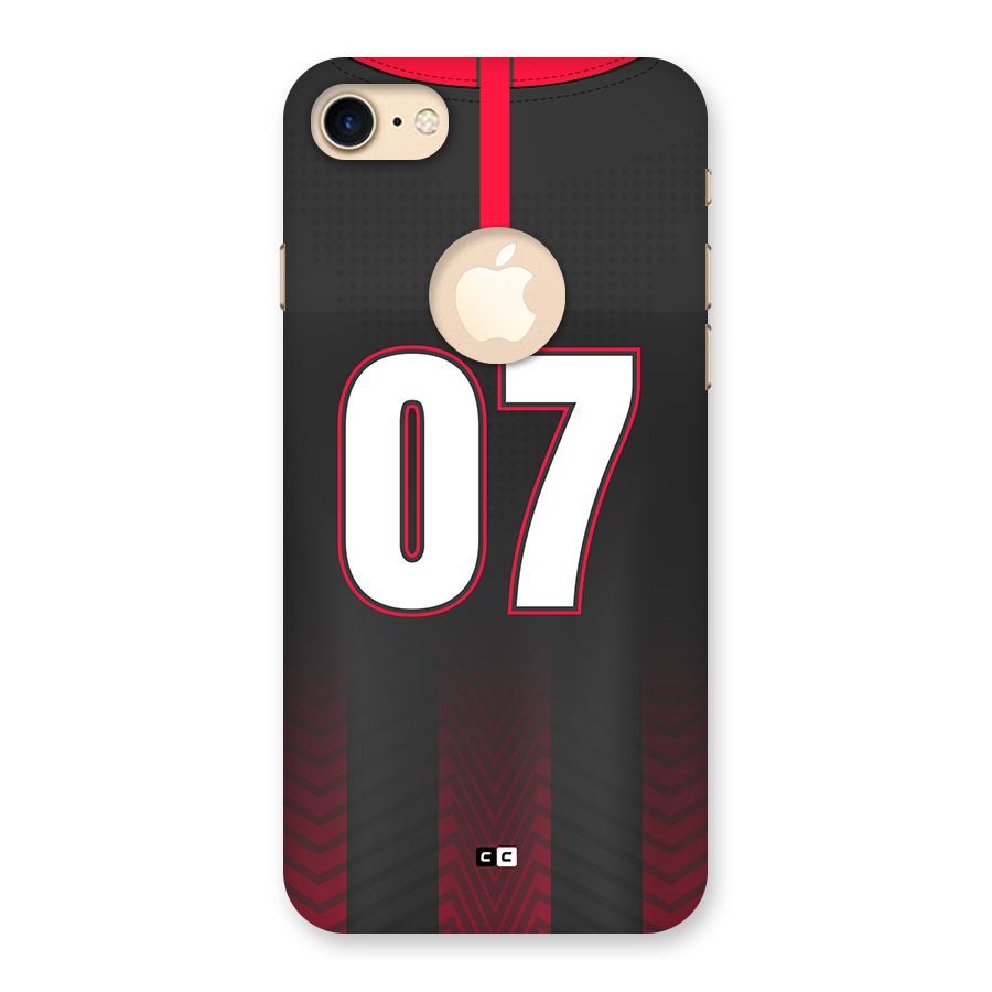 Jersy No 7 Back Case for iPhone 7 Logo Cut