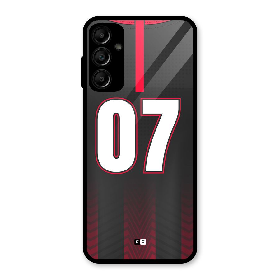 Jersy No 7 Glass Back Case for Galaxy A14 5G