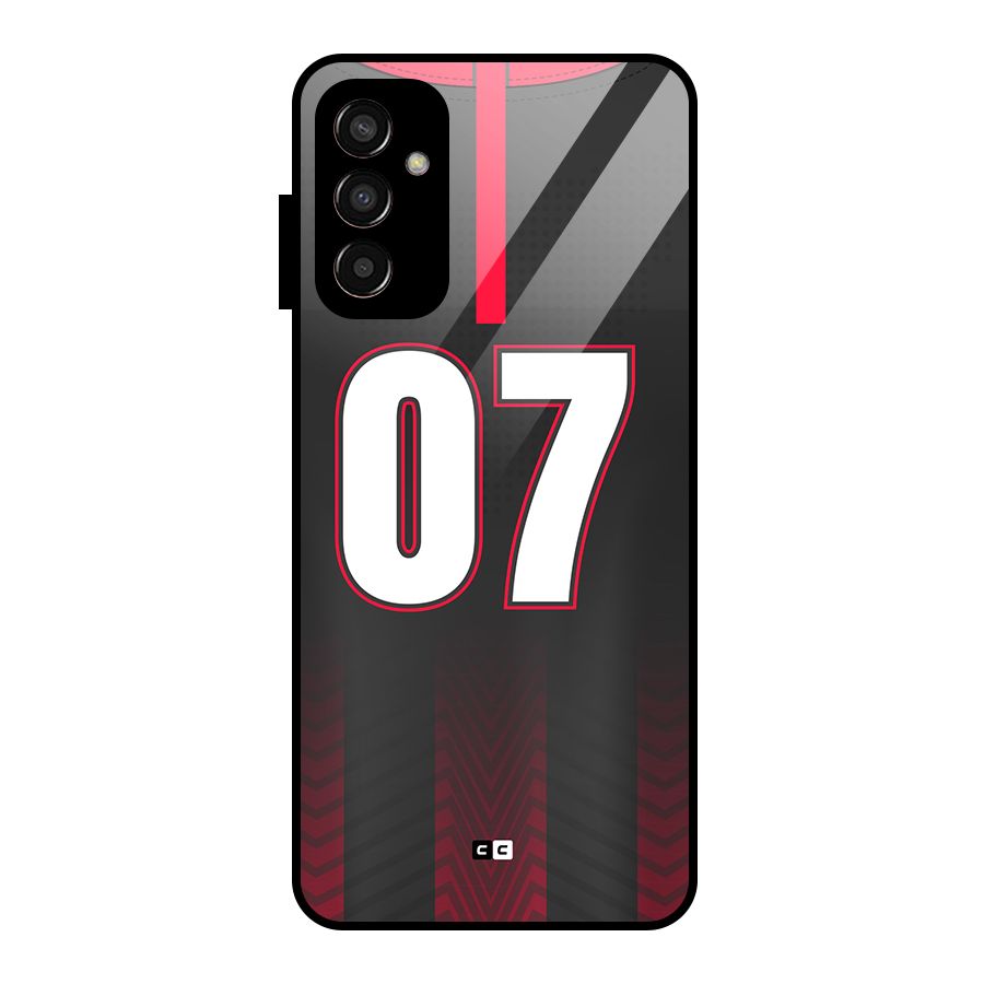 Jersy No 7 Glass Back Case for Galaxy F13
