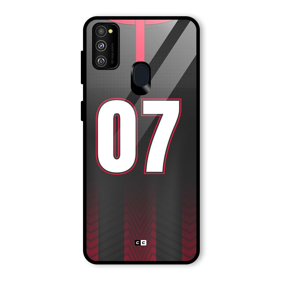 Jersy No 7 Glass Back Case for Galaxy M30s