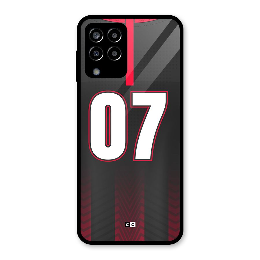 Jersy No 7 Glass Back Case for Galaxy M33