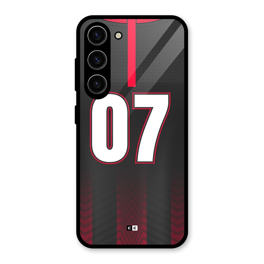 Jersy No 7 Glass Back Case for Galaxy S23